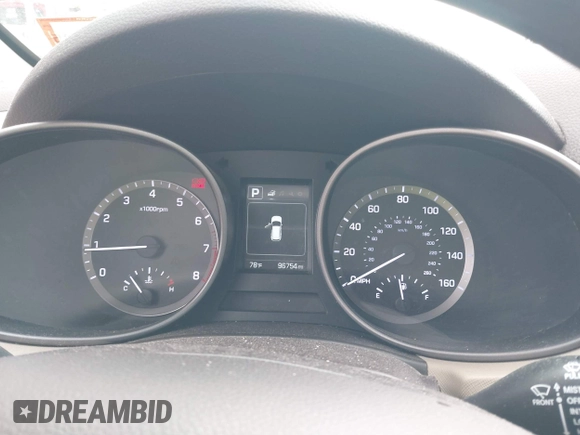 2018 Hyundai Santa Fe 2.4L with VIN 5XYZT3LB3JG541780, listed as a IAAI auction lot 42384065 with 96,754 mi miles and . Bid and sale history available at DreamBid. Image 7.