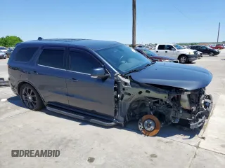 2015 Dodge Durango R/T with VIN 1C4SDJCT6FC132518, listed as a Copart auction lot 53946385 with 82,415 mi miles and Salvage Title. Bid and sale history available at carsss.com. Image 4.