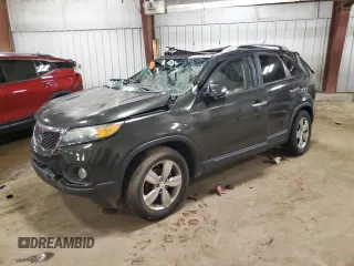 2012 Kia Sorento EX with VIN 5XYKU4A23CG247533, listed as a Copart auction lot 44208935 with 0 mi miles and Salvage Title. Bid and sale history available at carsss.com. Image 1.