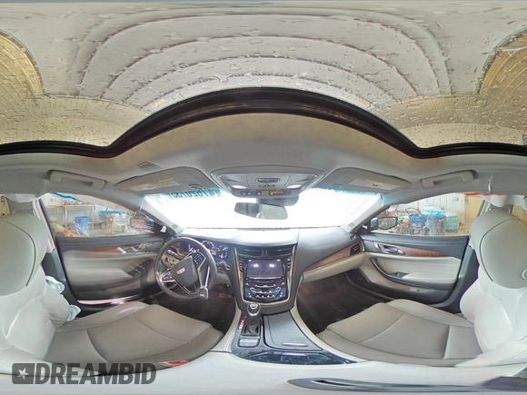 2016 Cadillac CTS Luxury Collection AWD with VIN 1G6AX5SX9G0111134, listed as a Copart auction lot 47620735 with 103,824 mi miles and Salvage Title. Bid and sale history available at DreamBid. Image 12.