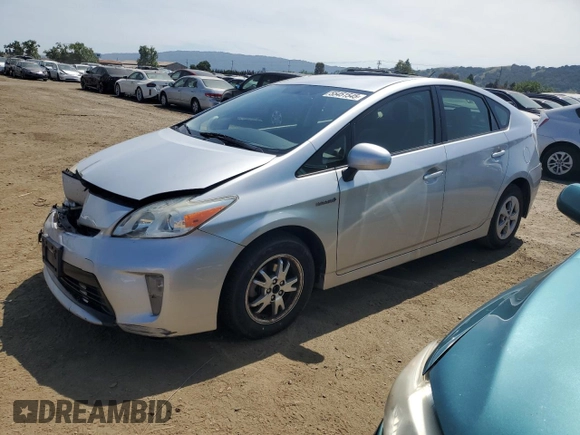 2012 Toyota Prius One z VIN JTDKN3DU9C1511990, wystawiony jako Copart lot #55451545 z przebiegiem 239 962 mil mil oraz Szkoda całkowita • Salvage title. Historia ofert i sprzedaży dostępna na DreamBid. Obrazek 1.
