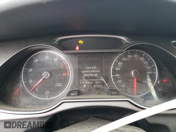 2015 Audi allroad Premium Plus with VIN WA1UFAFL6FA010150, listed as a Copart auction lot 83251564 with 119,364 mi miles and Clean Title. Bid and sale history available at carsss.com. Image 9.