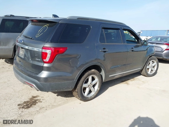 2017 Ford Explorer XLT with VIN 1FM5K8D8XHGC76912, listed as a IAAI auction lot 41728061 with 100,995 mi miles. Bid and sale history available at carsss.com. Image 4.