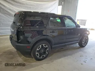 2024 Ford Bronco Sport Outer Banks with VIN 3FMCR9C64RRE30484, listed as a Copart auction lot 56009475 with 3,035 mi miles and Salvage title. Bid and sale history available at DreamBid. Image 3.