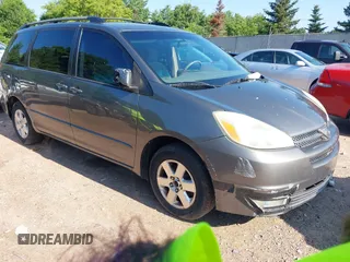 2004 Toyota Sienna XLE with VIN 5TDZA22C94S107042, listed as a IAAI auction lot 42567134 with 247,066 mi miles and . Bid and sale history available at DreamBid. Image 1.