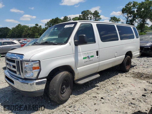2010 Ford Econoline Passenger XL with VIN 1FBSS3BL2ADA62090, listed as a Copart auction lot 55746564 with Not Provided miles and Clean Title. Bid and sale history available at DreamBid. Image 1.