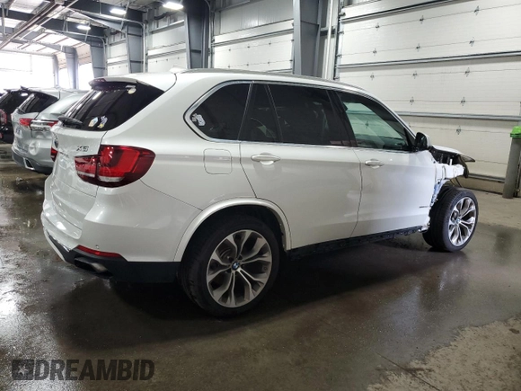 2017 BMW X5 xDrive50i with VIN 5UXKR6C57H0J84002, listed as a Copart auction lot 62474004 with 109,029 mi miles and Salvage title. Bid and sale history available at DreamBid. Image 3.