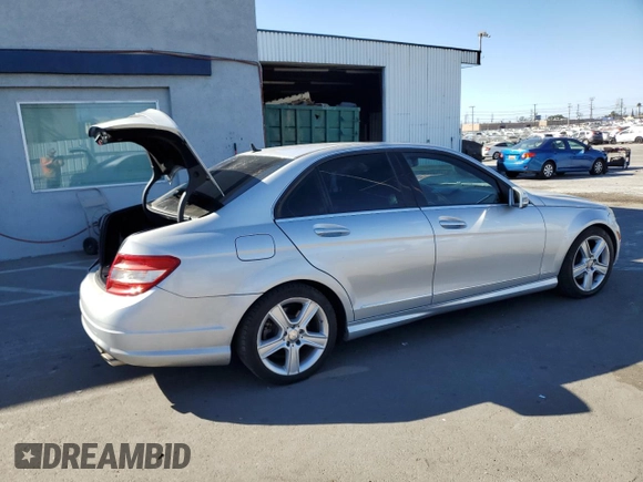 2010 Mercedes-Benz C-Class C 300 Sport with VIN WDDGF5EB6AR112812, listed as a Copart auction lot 41881475 with 121,123 mi miles and Salvage Title. Bid and sale history available at carsss.com. Image 3.