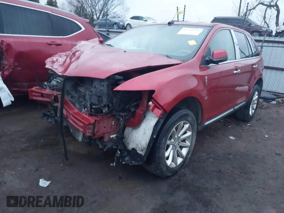 2012 Lincoln MKX with VIN 2LMDJ6JK3CBL09790, listed as a IAAI auction lot 41545628 with 135,031 mi miles. Bid and sale history available at carsss.com. Image 17.