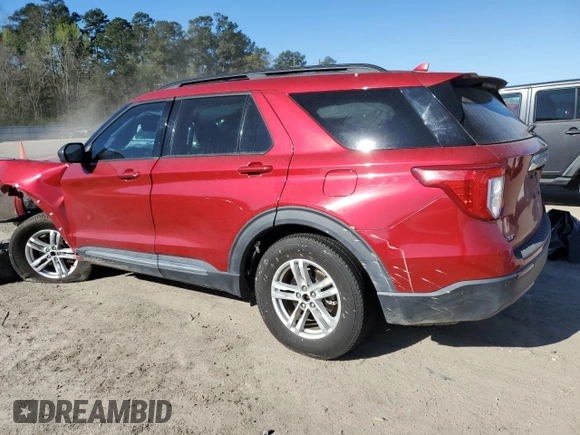 2020 Ford Explorer XLT with VIN 1FMSK7DH3LGB93070, listed as a Copart auction lot 49974945 with 0 mi miles and Salvage Title. Bid and sale history available at carsss.com. Image 2.