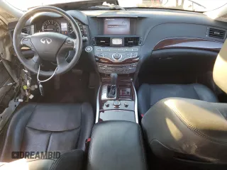 2013 Infiniti M37 with VIN JN1BY1AR3DM604924, listed as a Copart auction lot 82312264 with 110,159 mi miles and Salvage Title. Bid and sale history available at carsss.com. Image 8.