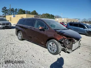 2021 Toyota Sienna Limited with VIN 5TDZSKFC2MS029694, listed as a Copart auction lot 86197064 with 27,881 mi miles and Salvage Title. Bid and sale history available at DreamBid. Image 14.