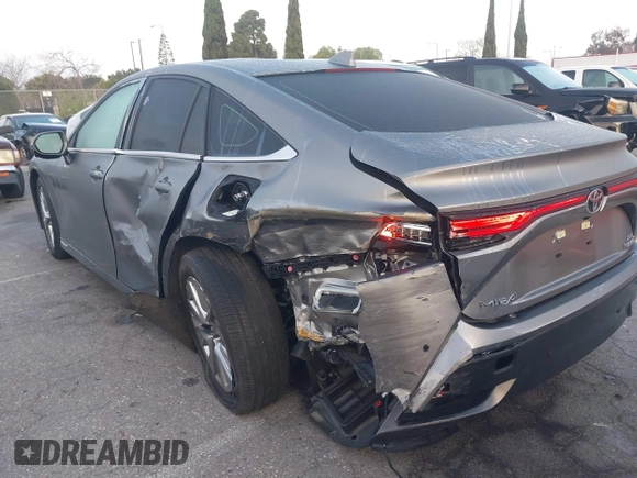2023 Toyota Mirai XLE with VIN JTDAAAAA5PA007657, listed as a IAAI auction lot 41814468 with 12,809 mi miles. Bid and sale history available at carsss.com. Image 14.