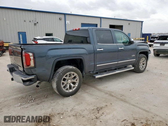2018 GMC Sierra 1500 SLT with VIN 3GTP1NEC1JG448756, listed as a Copart auction lot 56981715 with 67,597 mi miles and Salvage title. Bid and sale history available at DreamBid. Image 3.