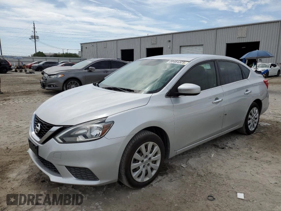 2017 Nissan Sentra SV z VIN 3N1AB7AP7HY386939, wystawiony jako Copart lot #58464325 z przebiegiem 165 170 mil mil oraz Szkoda całkowita • Salvage title. Historia ofert i sprzedaży dostępna na DreamBid. Obrazek 1.