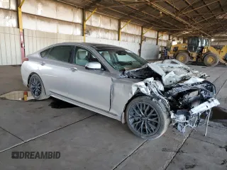 2019 Genesis G80 3.8L with VIN KMTFN4JE3KU309522, listed as a Copart auction lot 53873965 with 91,248 mi miles and Clean Title. Bid and sale history available at carsss.com. Image 4.