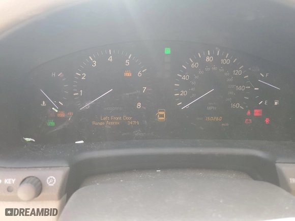 2005 Lexus LS 430 with VIN JTHBN36F355002051, listed as a Copart auction lot 73317644 with 150,260 mi miles and Clean Title. Bid and sale history available at carsss.com. Image 9.