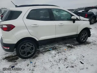 2018 Ford EcoSport SES with VIN MAJ6P1CL2JC210588, listed as a Copart auction lot 88907965 with 77,079 mi miles and Salvage Title. Bid and sale history available at carsss.com. Image 13.