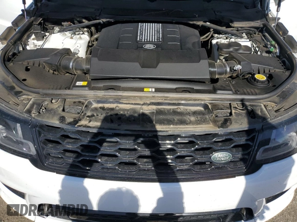 2018 Land Rover Range Rover Sport Autobiography с VIN SALWV2RE2JA807629, выставлен на аукционе Copart как лот 76975484 с пробегом Не указан миль и Списание • Salvage title. История ставок и продаж доступна на DreamBid. Изображение 12.