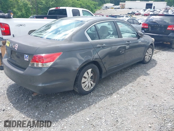 2010 Honda Accord LX z VIN 1HGCP2F39AA184843, wystawiony jako IAAI lot #42240208 z przebiegiem 179 667 mil mil oraz . Historia ofert i sprzedaży dostępna na DreamBid. Obrazek 4.