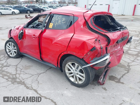 2016 Nissan Juke S with VIN JN8AF5MV8GT655736, listed as a IAAI auction lot 42022279 with 79,352 mi miles and . Bid and sale history available at carsss.com. Image 3.