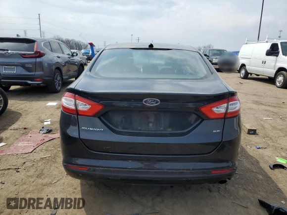2014 Ford Fusion SE with VIN 3FA6P0H7XER120456, listed as a Copart auction lot 53181085 with 191,298 mi miles and Clean Title. Bid and sale history available at carsss.com. Image 6.