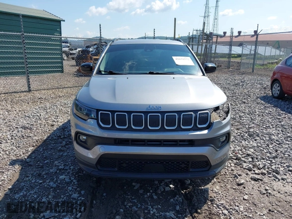 2022 Jeep Compass Latitude с VIN 3C4NJDBB1NT134602, выставлен на аукционе IAAI как лот 42632572 с пробегом 29 755 миль миль и . История ставок и продаж доступна на DreamBid. Изображение 12.