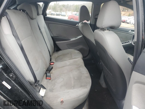 2013 Hyundai Accent GS with VIN KMHCT5AE7DU135465, listed as a Copart auction lot 48073505 with 147,389 mi miles and Clean Title. Bid and sale history available at carsss.com. Image 10.
