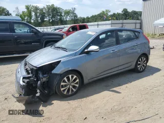 2017 Hyundai Accent Sport with VIN KMHCU5AE6HU364612, listed as a Copart auction lot 61010414 with 66,507 mi miles and Salvage Title. Bid and sale history available at carsss.com. Image 1.