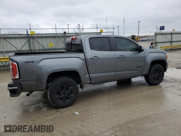2020 GMC Canyon 4WD SLE with VIN 1GTG6CEN3L1237373, listed as a Copart auction lot 81198384 with 28,452 mi miles and Salvage Title. Bid and sale history available at carsss.com. Image 3.