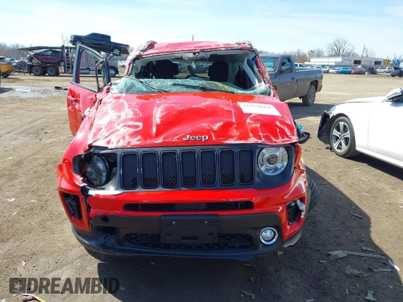 2019 Jeep Renegade Latitude z VIN ZACNJBBB1KPK02773, wystawiony jako IAAI lot #41854668 z przebiegiem 75 840 mil mil oraz . Historia ofert i sprzedaży dostępna na DreamBid. Obrazek 6.