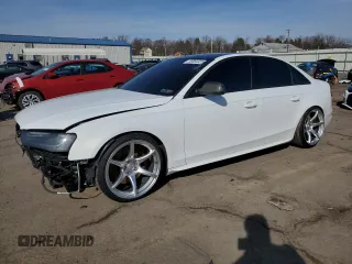 2016 Audi S4 Premium Plus with VIN WAUBGAFL6GA008567, listed as a Copart auction lot 46854325 with 89,533 mi miles and Salvage Title. Bid and sale history available at carsss.com. Image 1.
