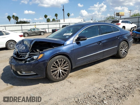 2015 Volkswagen CC VR6 Executive 4Motion with VIN WVWGU7AN2FE803426, listed as a Copart auction lot 69841003 with 100,110 mi miles. Bid and sale history available at carsss.com. Image 1.