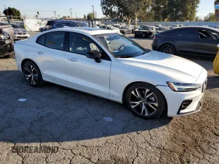 2024 Volvo S60 Plus Dark Theme with VIN 7JRL12FLXRG315532, listed as a Copart auction lot 88744175 with 14,597 mi miles and Salvage title. Bid and sale history available at DreamBid. Image 4.