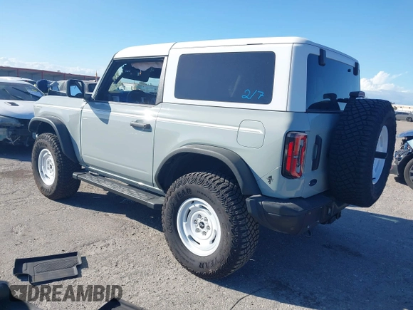 2024 Ford Bronco with VIN 1FMDE4CP3RLA28000, listed as a IAAI auction lot 41575878 with 11,631 mi miles and . Bid and sale history available at DreamBid. Image 3.