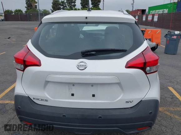 2020 Nissan Kicks SV with VIN 3N1CP5CV6LL503278, listed as a IAAI auction lot 42283410 with 30,639 mi miles and . Bid and sale history available at DreamBid. Image 16.