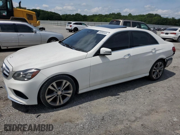 2014 Mercedes-Benz E 350 Sport with VIN WDDHF5KB0EB059922, listed as a Copart auction lot 60496045 with Not provided miles and Salvage title. Bid and sale history available at DreamBid. Image 1.