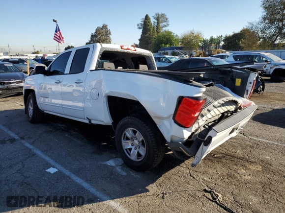 2017 Chevrolet Silverado 1500 LT with VIN 1GCRCREH0HZ262089, listed as a Copart auction lot 83915324 with 134,269 mi miles and Salvage Title. Bid and sale history available at DreamBid. Image 2.