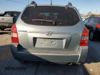 2008 Hyundai Tucson GLS with VIN KM8JM12B38U755186, listed as a Copart auction lot 77097104 with 209,714 mi miles and Salvage Title. Bid and sale history available at carsss.com. Image 6.