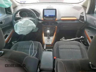 2021 Ford EcoSport SE with VIN MAJ3S2GE3MC442575, listed as a Copart auction lot 60424595 with 53,506 mi miles and Salvage title. Bid and sale history available at DreamBid. Image 8.