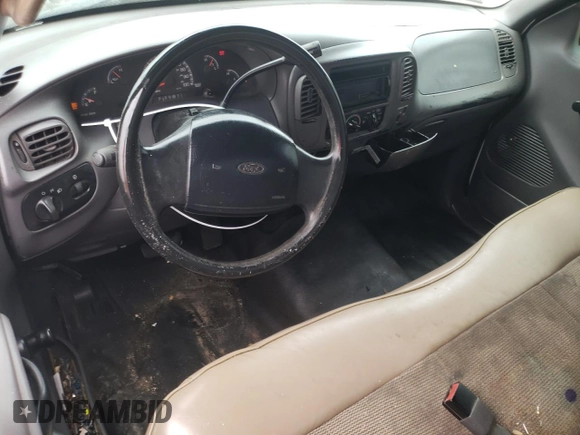 2002 Ford F-150 XL with VIN 1FTRF17W32KB68406, listed as a Copart auction lot 86059454 with 322,076 mi miles and Salvage Title. Bid and sale history available at carsss.com. Image 8.