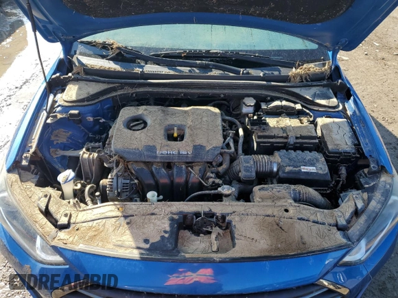 2017 Hyundai Elantra Limited with VIN 5NPD84LF2HH006608, listed as a Copart auction lot 46570005 with Not Provided miles and Salvage Title. Bid and sale history available at DreamBid. Image 12.