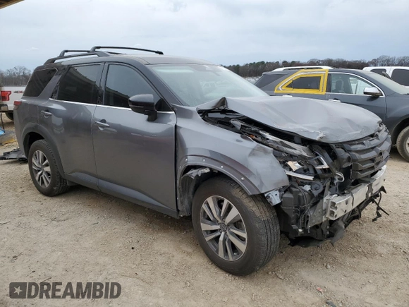 2023 Nissan Pathfinder SL z VIN 5N1DR3CC2PC219853, wystawiony jako Copart lot #47765435 z przebiegiem 30 511 mil mil oraz Szkoda całkowita • Salvage title. Historia ofert i sprzedaży dostępna na DreamBid. Obrazek 4.