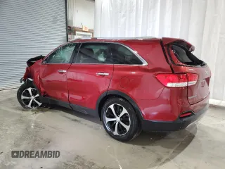 2017 Kia Sorento EX with VIN 5XYPHDA16HG274105, listed as a Copart auction lot 72833364 with 54,915 mi miles and Non Repairable. Bid and sale history available at carsss.com. Image 2.