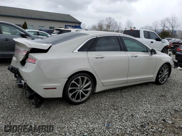 2019 Lincoln MKZ Reserve I с VIN 3LN6L5C92KR631582, выставлен на аукционе Copart как лот 47810215 с пробегом 49 386 миль миль и На запчасти • Non repairable. История ставок и продаж доступна на DreamBid. Изображение 3.