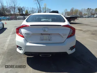 2020 Honda Civic Sedan Sport with VIN 2HGFC2F86LH551366, listed as a IAAI auction lot 41904942 with 93,112 mi miles. Bid and sale history available at carsss.com. Image 17.