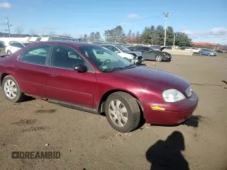 2005 Mercury Sable GS with VIN 1MEFM50U25A602364, listed as a Copart auction lot 87588115 with 139,738 mi miles and Salvage title. Bid and sale history available at DreamBid. Image 11.