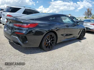 2023 BMW 8 Series 840i with VIN WBAAE2C03PCM08947, listed as a Copart auction lot 60351064 with 13,526 mi miles and Salvage Title. Bid and sale history available at carsss.com. Image 3.