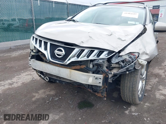 2009 Nissan Murano S with VIN JN8AZ18W89W111337, listed as a IAAI auction lot 41904557 with 194,264 mi miles. Bid and sale history available at carsss.com. Image 6.