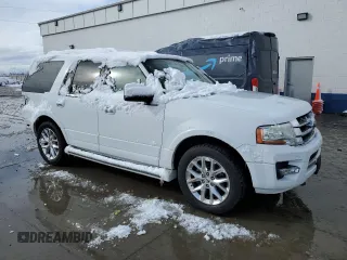 2016 Ford Expedition Limited with VIN 1FMJU2AT8GEF53646, listed as a Copart auction lot 49155795 with 103,563 mi miles and Salvage title. Bid and sale history available at DreamBid. Image 4.